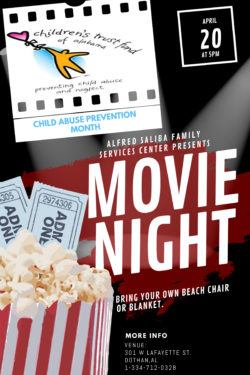 Alfred Saliba Family Services Center hosts Movie Night